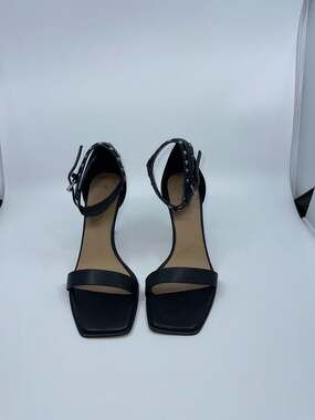 AllSaints Alma Studded Leather Heeled Sandal